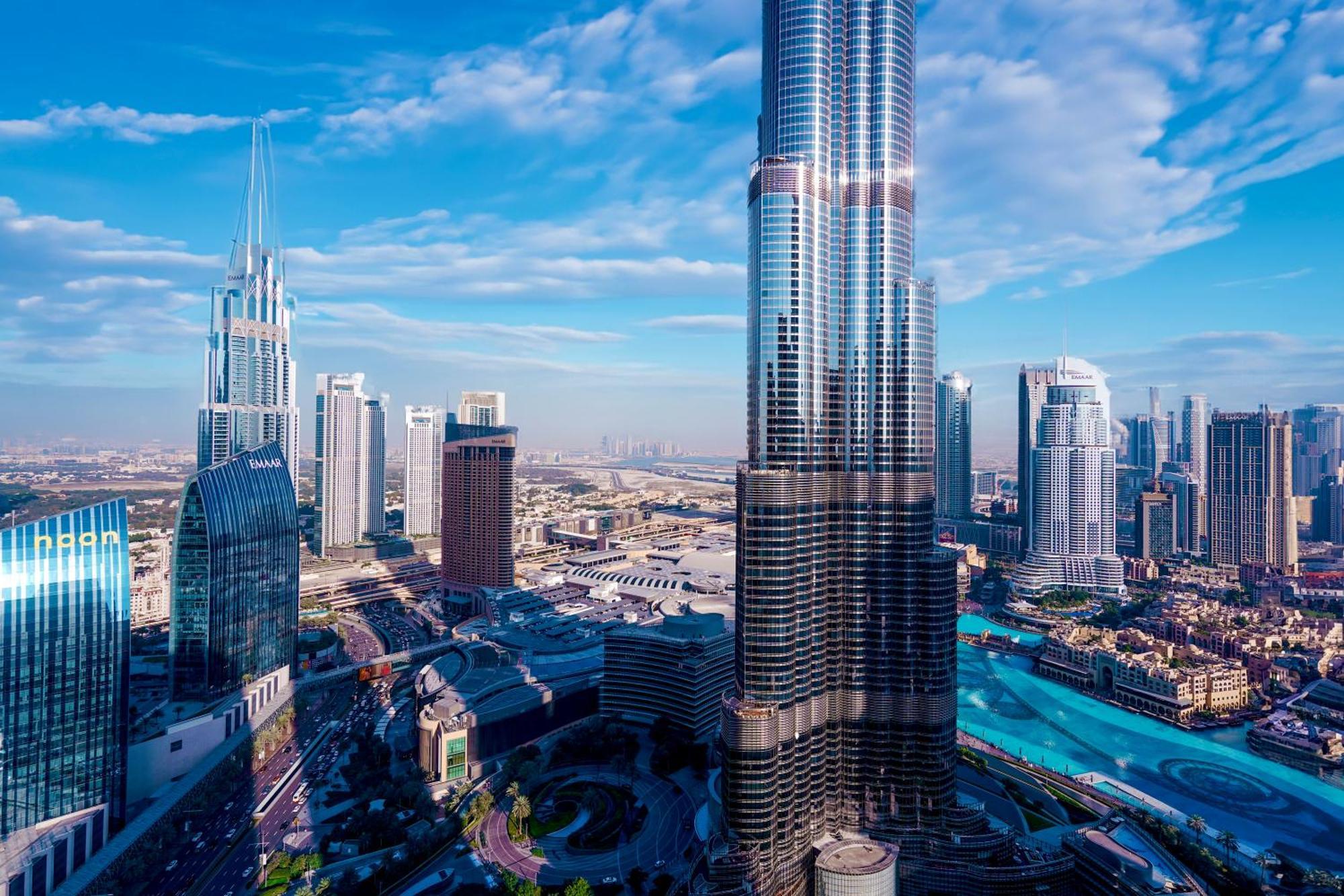 The Closest Building To Burj Khalifa With Fountain View In Address Opera Residence Dubai Ngoại thất bức ảnh