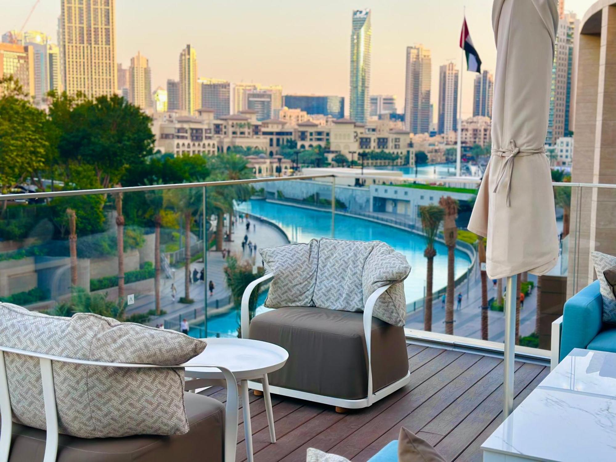 The Closest Building To Burj Khalifa With Fountain View In Address Opera Residence Dubai Ngoại thất bức ảnh