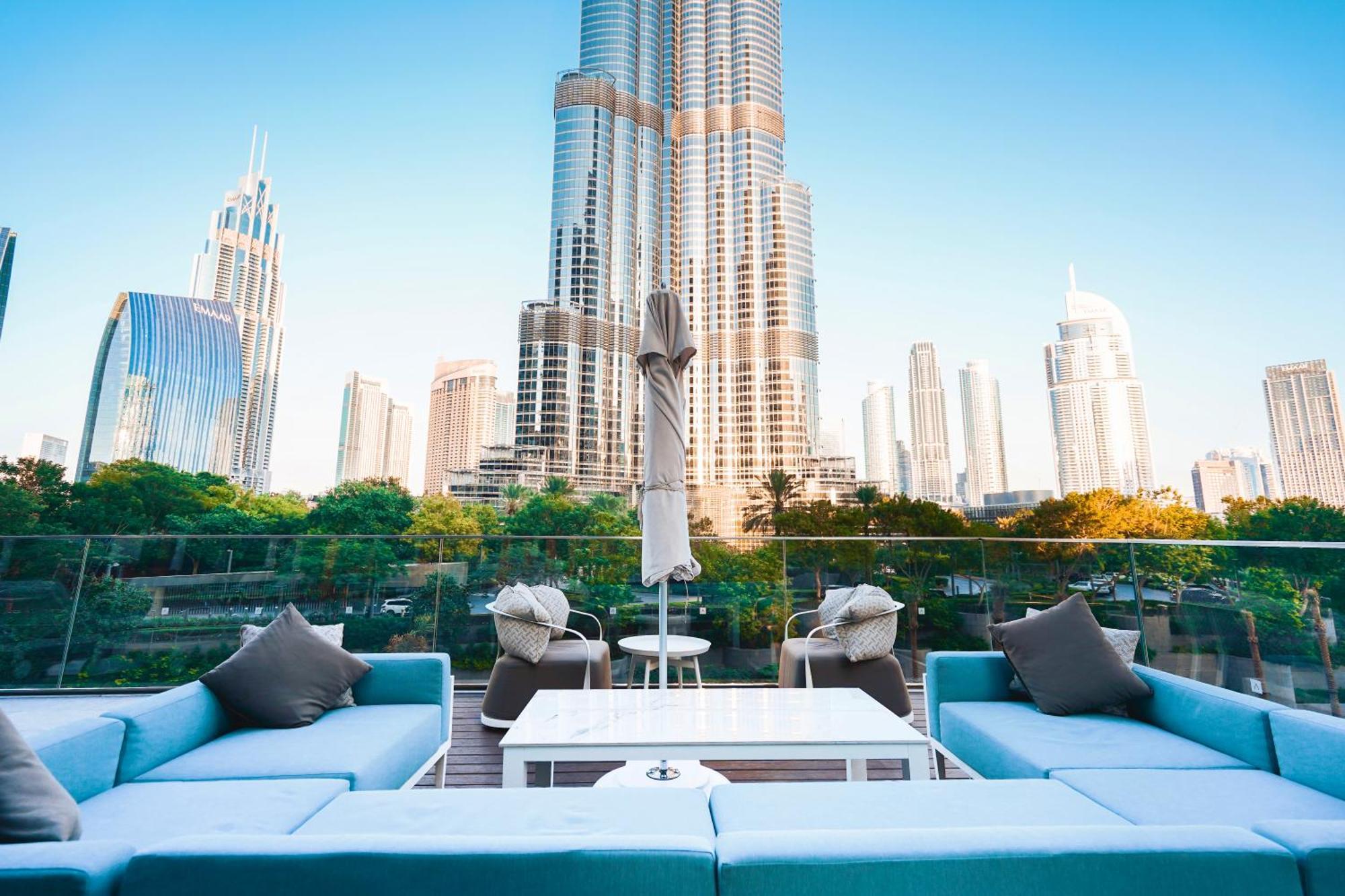 The Closest Building To Burj Khalifa With Fountain View In Address Opera Residence Dubai Ngoại thất bức ảnh