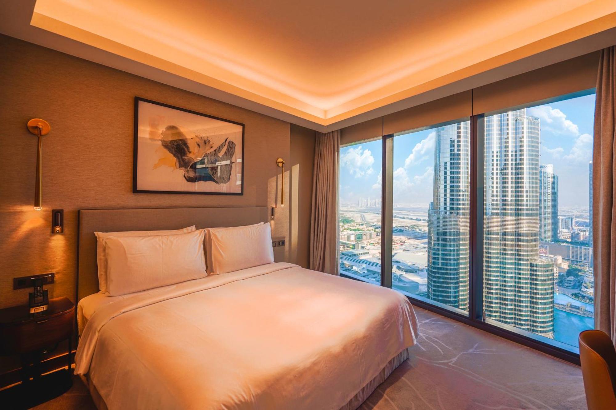The Closest Building To Burj Khalifa With Fountain View In Address Opera Residence Dubai Ngoại thất bức ảnh